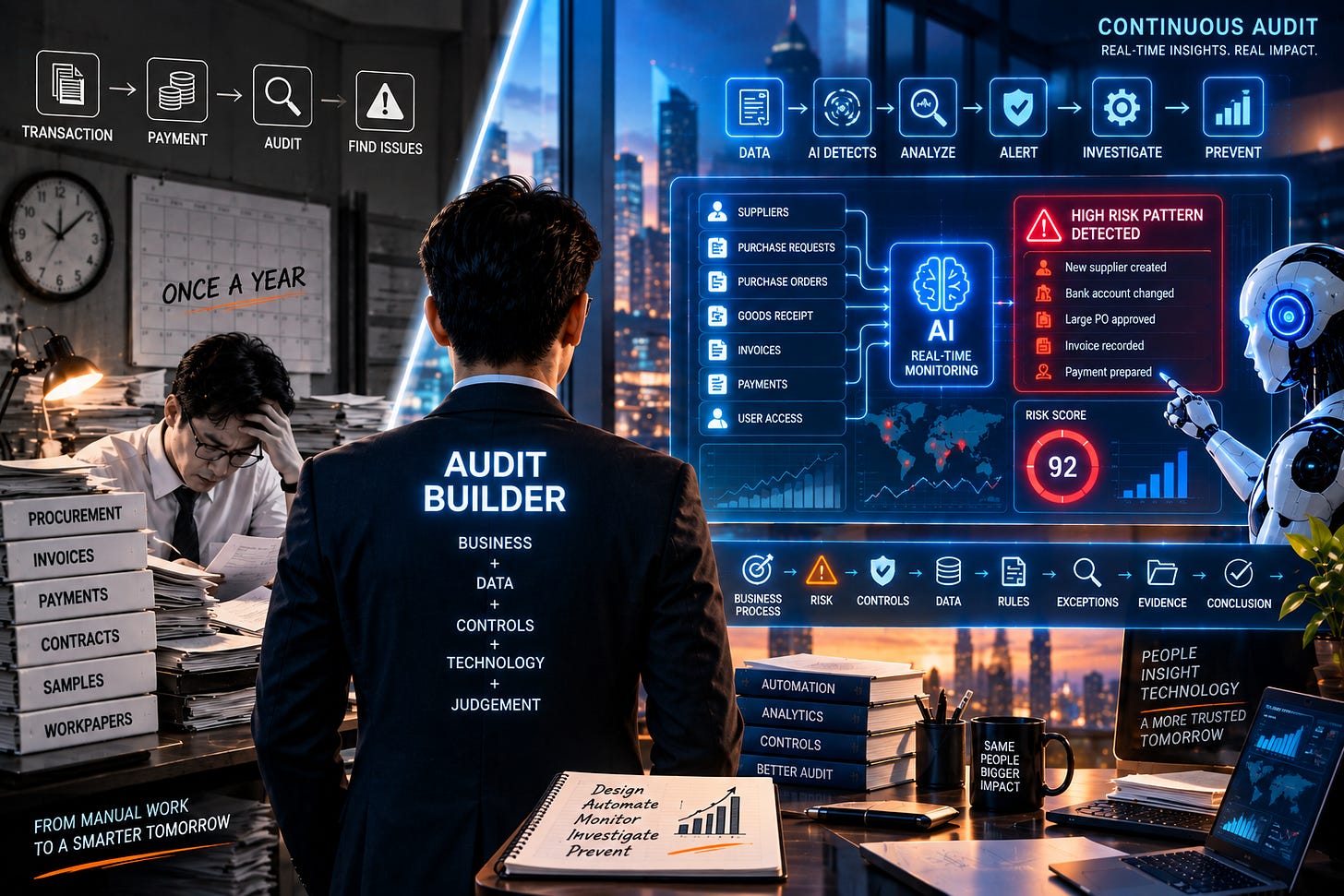 Kiểm toán viên tương lai không nhất thiết phải trở thành Nhà khoa học dữ liệu, mà cần hiểu được xây dựng chuỗi: Quy trìn