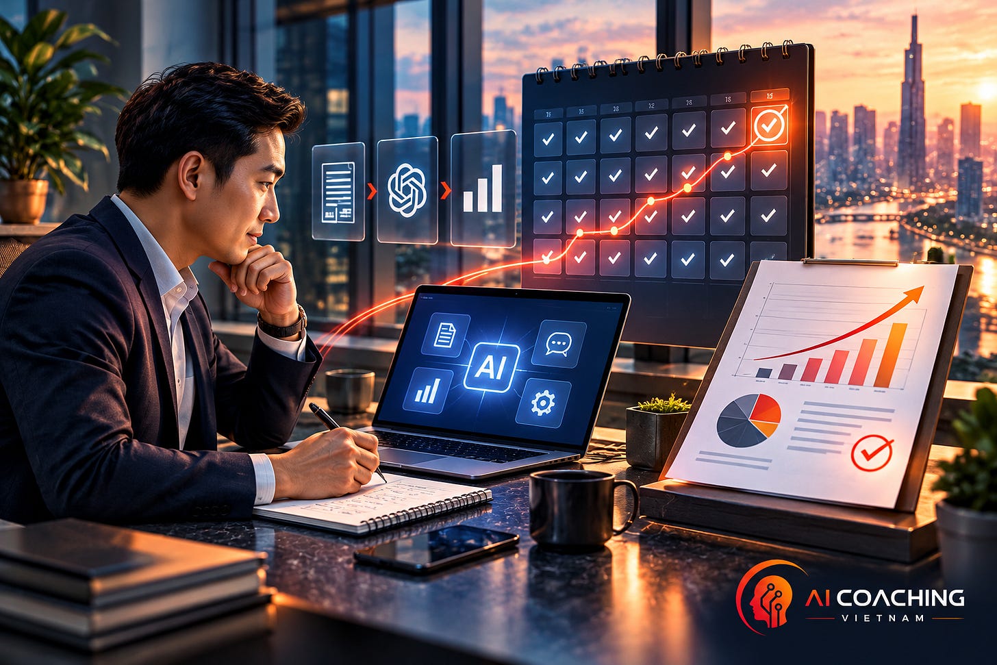 Thử thách đo lường hiệu quả AI trong 30 ngày