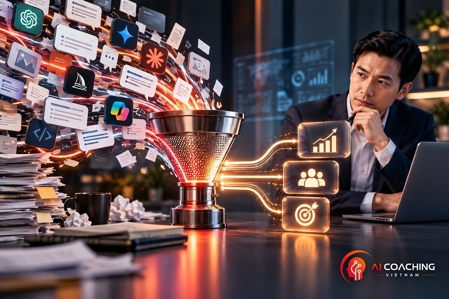 Sử dụng AI nhiều chưa đồng nghĩa với hiệu quả