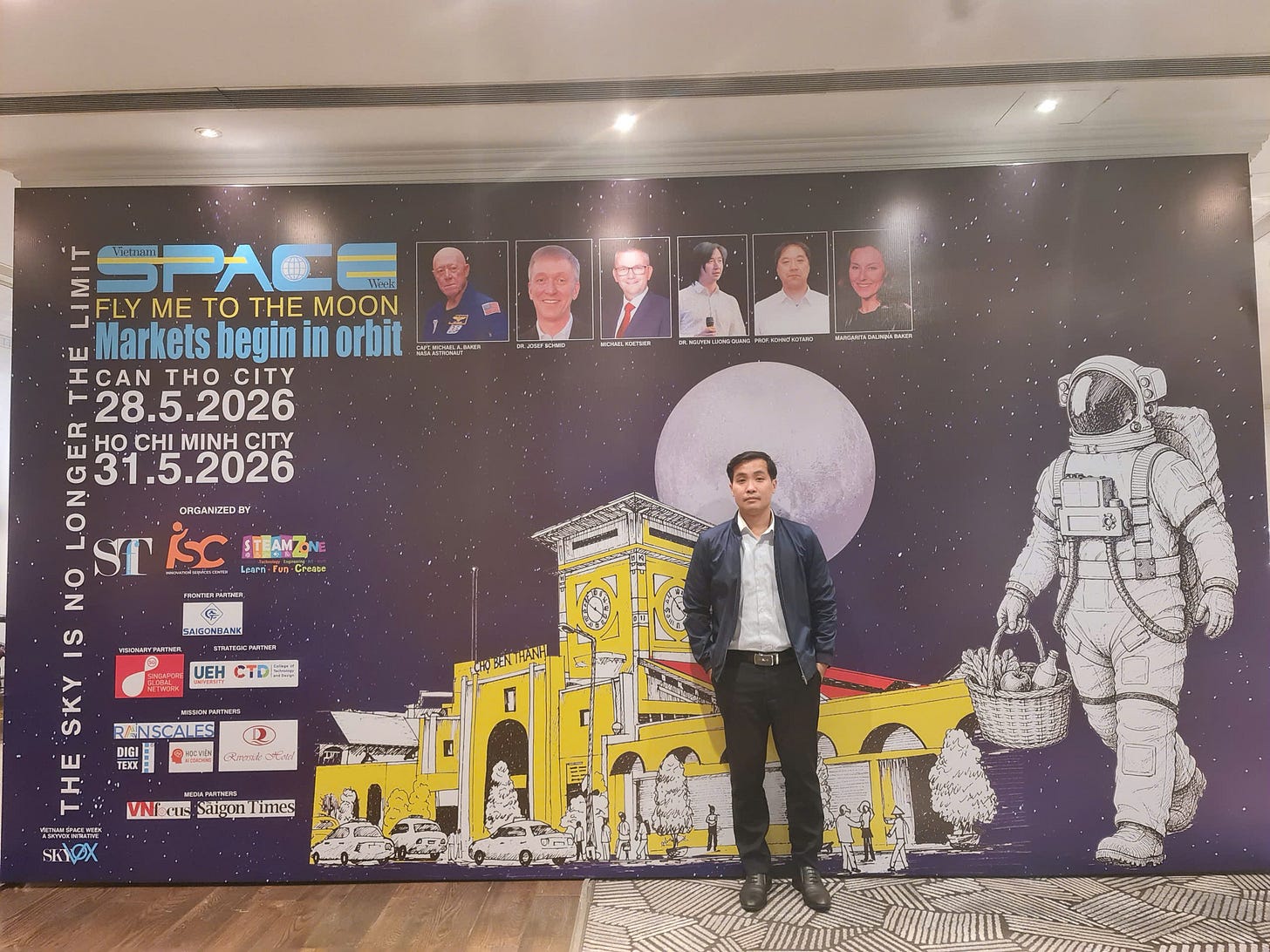 AI Coaching Việt Nam tại Tuần lễ Không gian Việt Nam 2026 (Vietnam Space Week 2026) diễn ra từ ngày 28/05/2026 đến 31/05