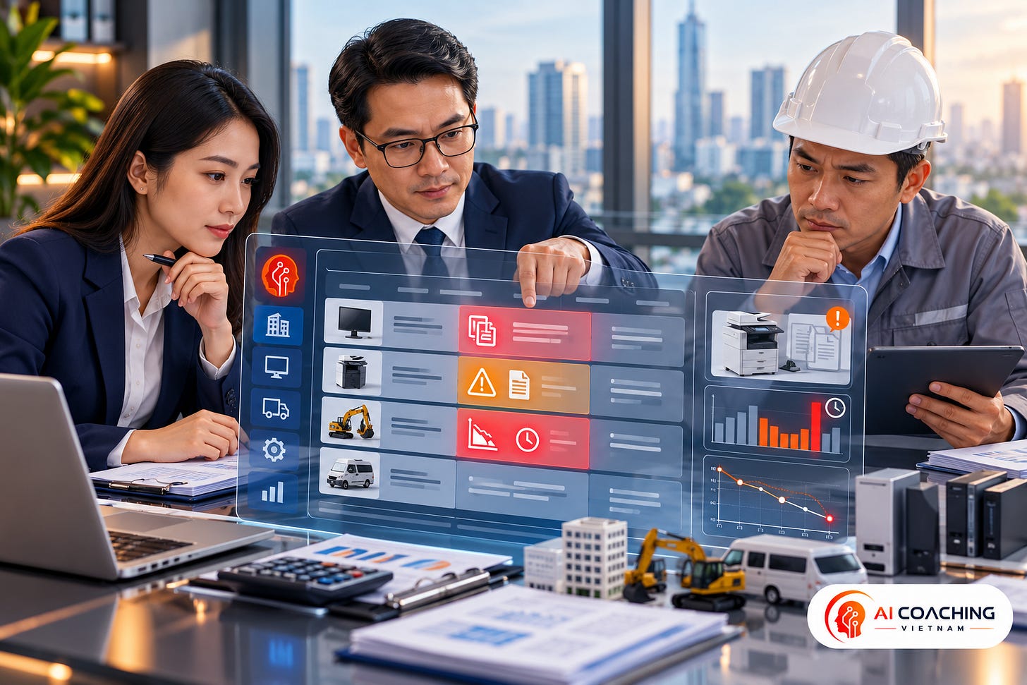 AI hỗ trợ phát hiện ngoại lệ trong dữ liệu tài sản